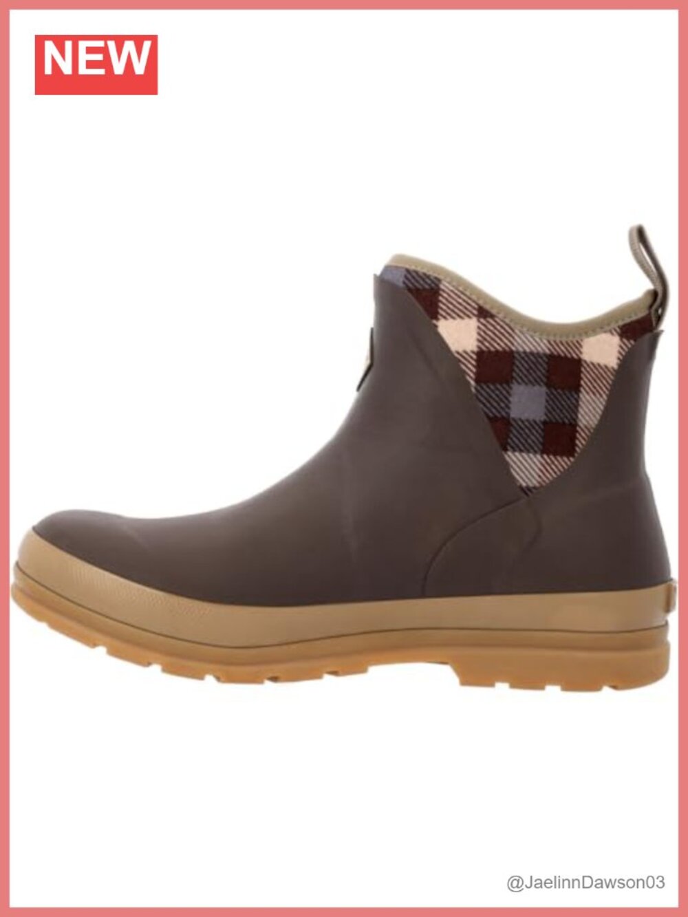 MUCK Waterproof Ankle Boot Neoprene Rubber Round Toe Work Boot